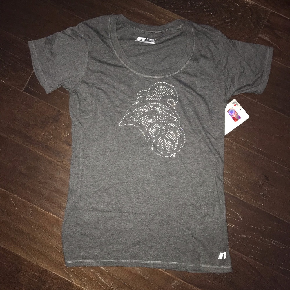 Coastal Carolina Gray Rhinestone T-Shirt